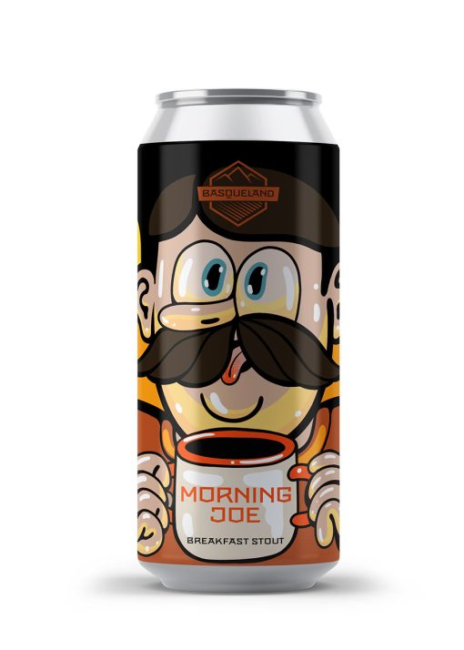 Basqueland Brewing- Morning Joe Stout 6.2% ABV 440ml Can Basqueland Brewing- Morning Joe Stout 6.2% ABV 440ml Can
