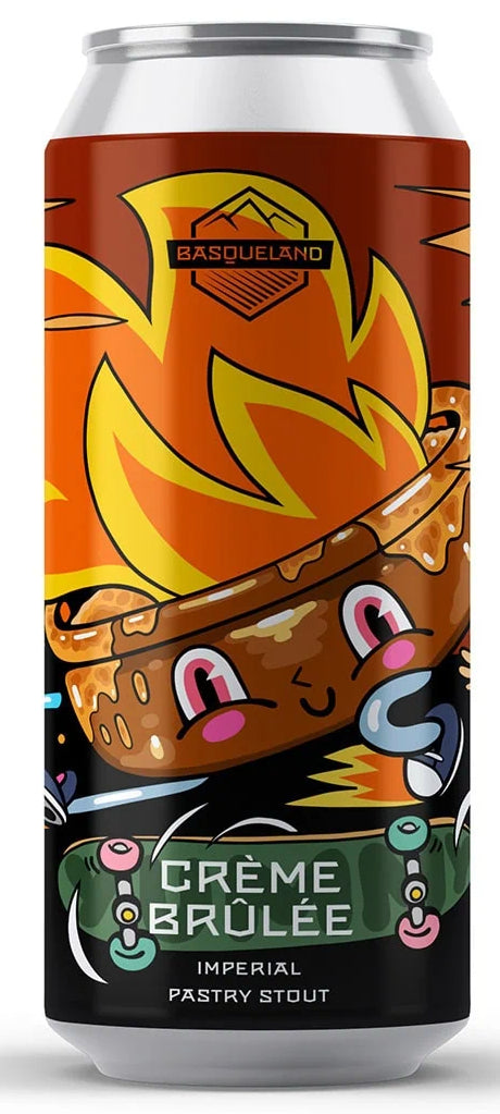 Basqueland Brewing- Creme Brulee Imperial Pastry Stout 11% ABV 440ml Can