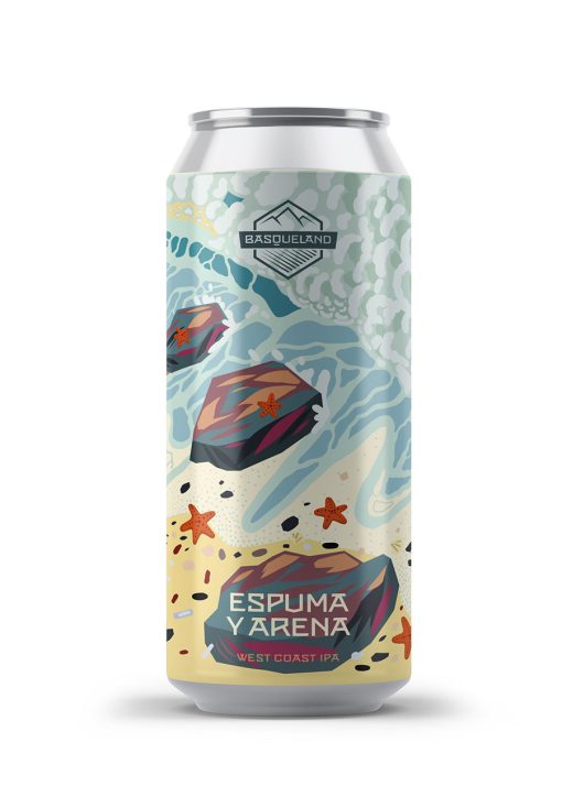 Basqueland Brewing- Espuma Y Arena IPA 5.6% ABV 440ml Can Basqueland Brewing- Espuma Y Arena IPA 5.6% ABV 440ml Can