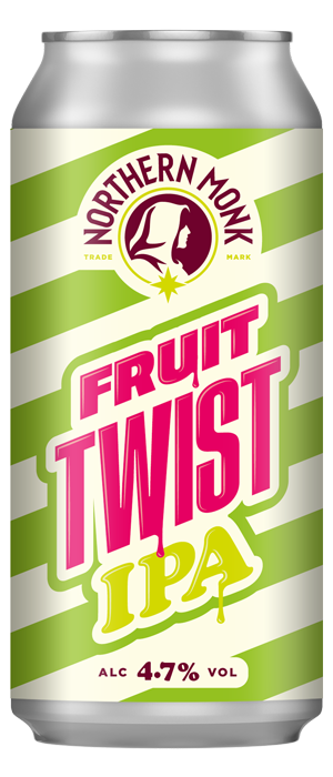 Northern Monk- Fruit Twist IPA 4.7% ABV 440ml Can