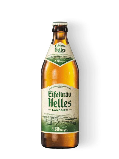 Bitburger- Eifelbräu Helles Landbier 5% ABV 500ml Bottle