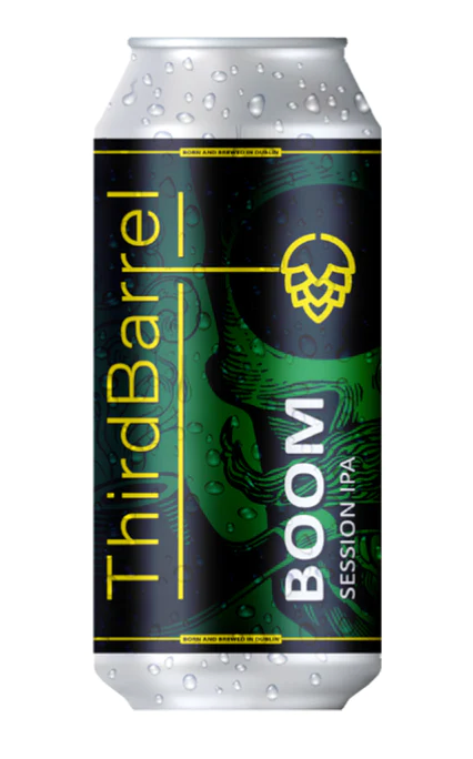 Third Barrel- Boom Session IPA 4.5% ABV 440ml Can - Martins Off Licence