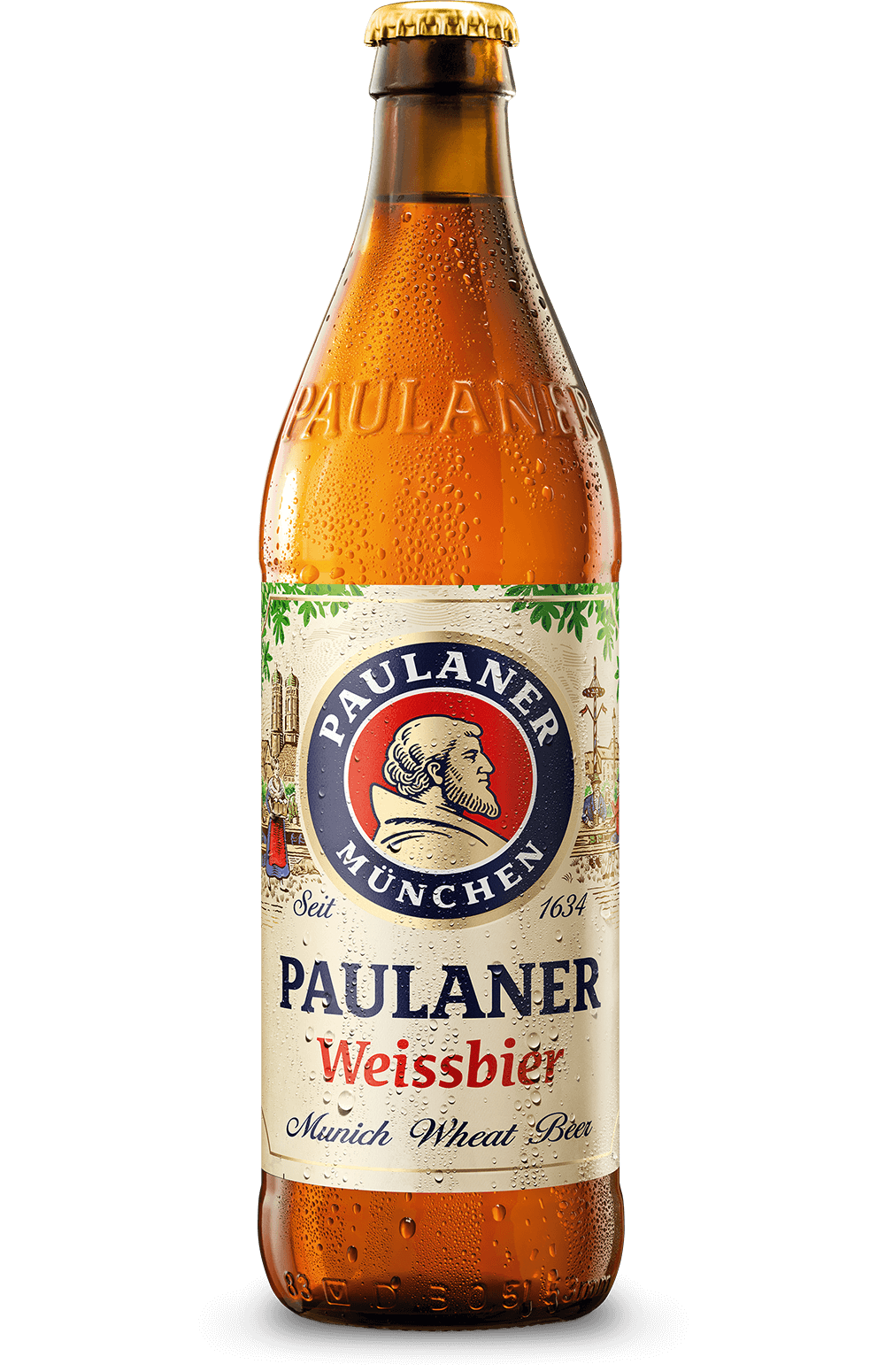 Paulaner- Weissbier 5.5% ABV 500ml Bottle