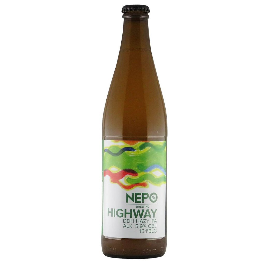 Nepomucen- Highway DDH IPA 5.9% ABV 500ml Bottle