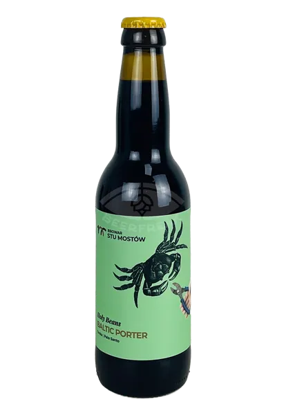 Stu Mostów- Holy Beans Baltic Porter  9.0% ABV 330ml Bottle - Martins Off Licence