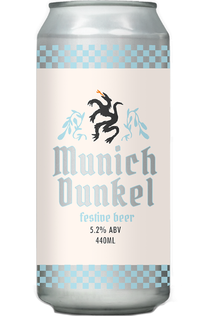 Hopfully- Munich Dunkel 5.2% ABV 440ml Can