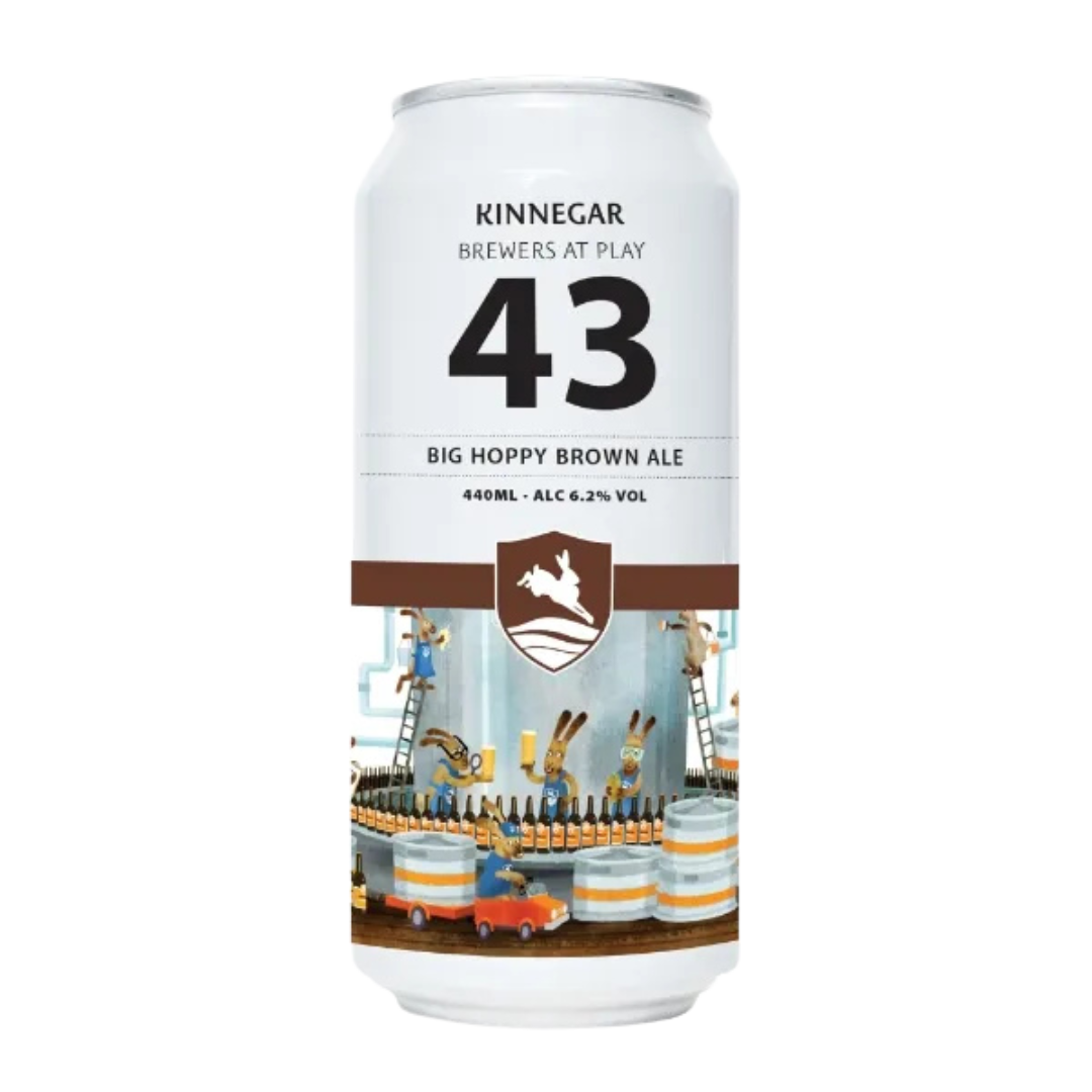 Kinnegar- Big Hoppy Brown Ale BAP no. 43 6.2% ABV 440ml Can