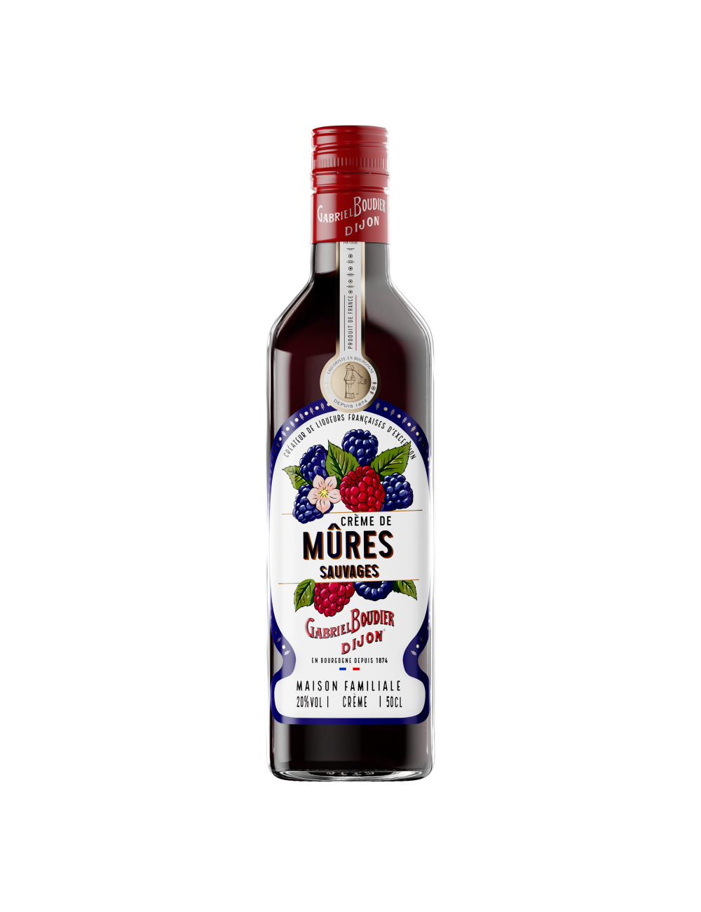 Gabriel Boudier Crème De Mûres Sauvages  20% ABV