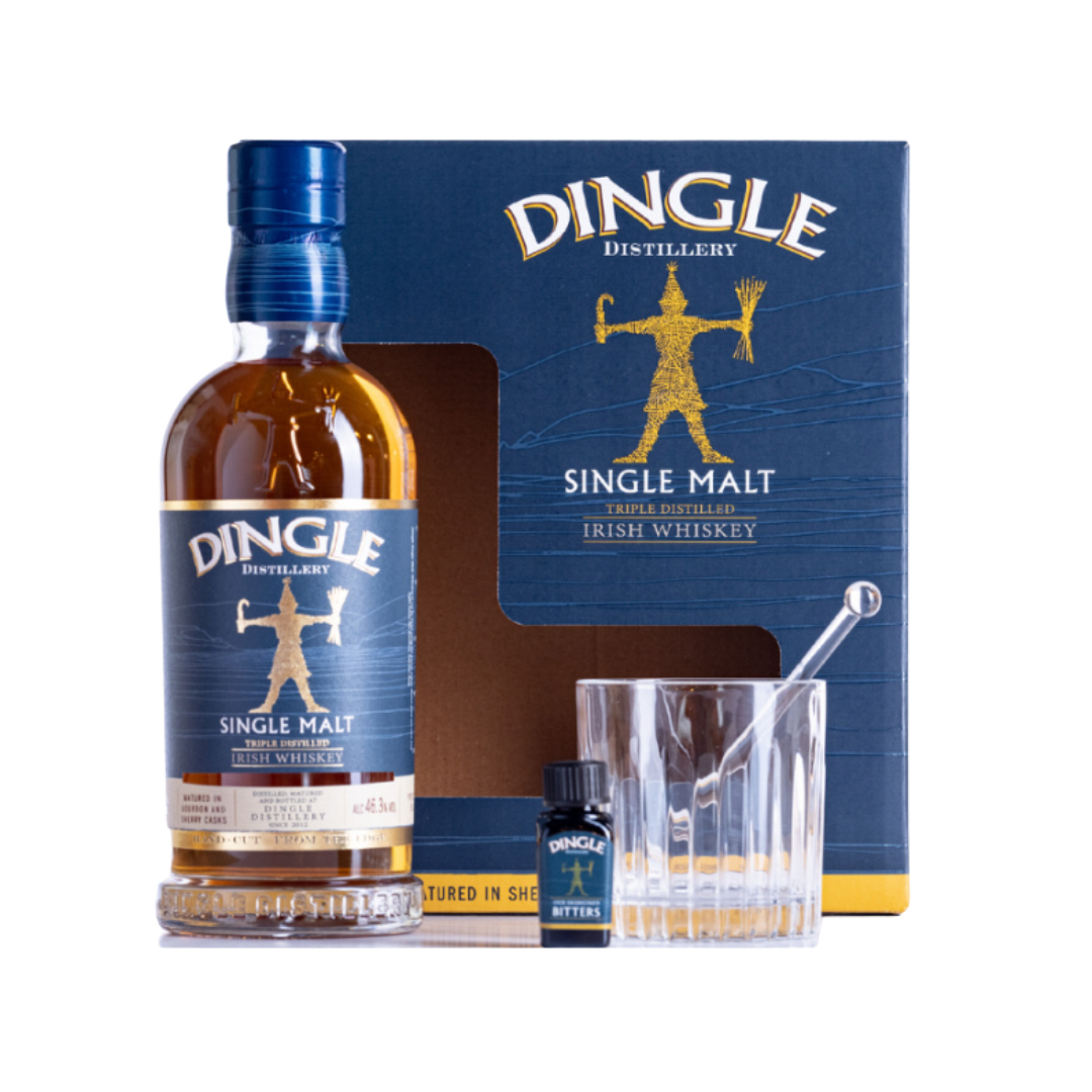 Dingle Single Malt Whiskey With Glass Gift Set