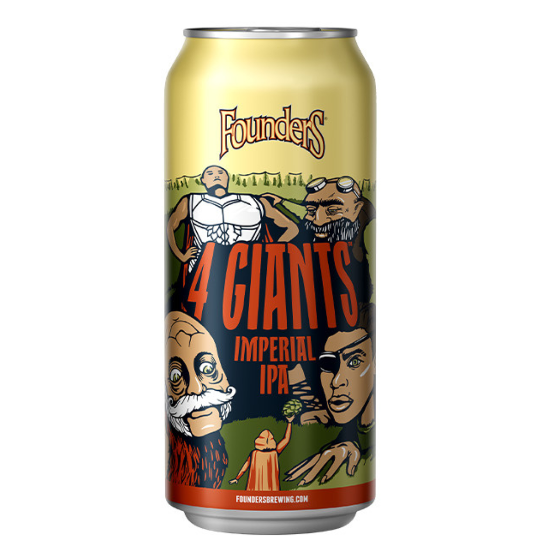 Founders- 4 Giants Imperial IPA 9.2% ABV 440ml Can