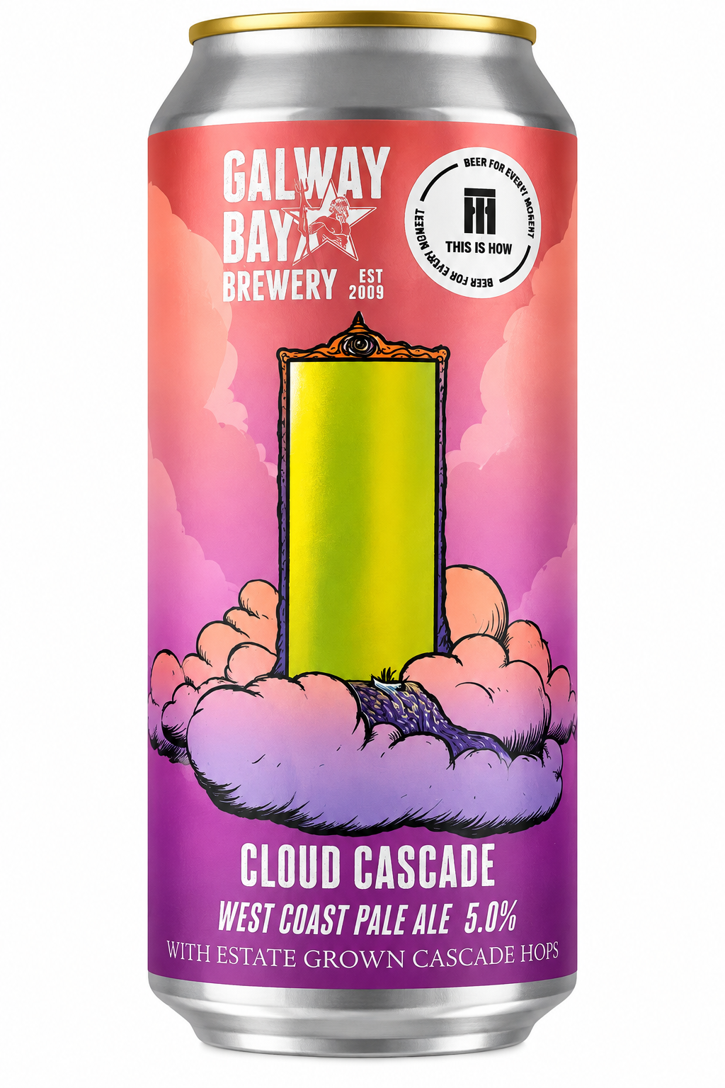 Galway Bay Brewery Cloud Cascade West Coast Pale Ale 440ml can