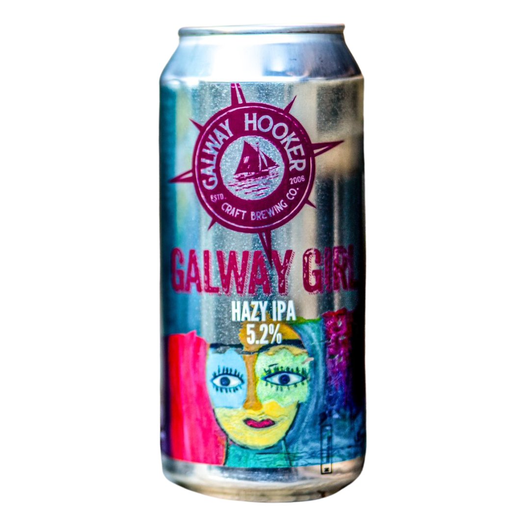 Galway Hooker Brewery- Galway Girl Hazy IPA 5.2% ABV 440ml Can