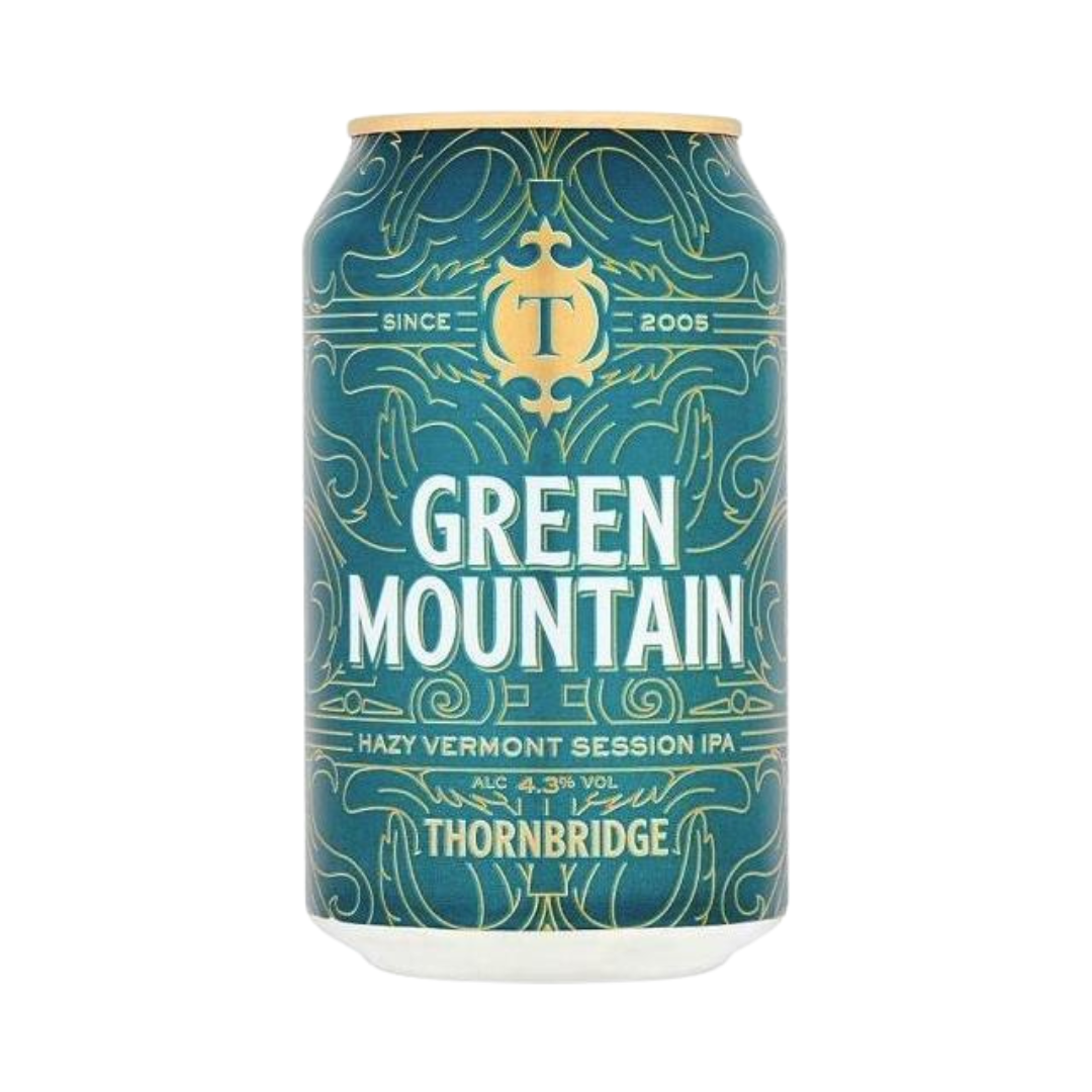 Thornbridge- Green Mountain Session IPA 4.3% ABV 330ml Can