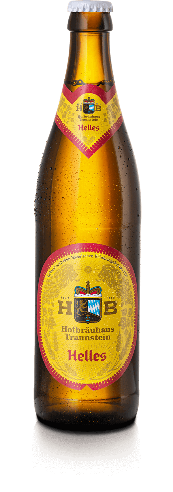 Hofbräuhaus Traunstein- Helles 5.3% ABV 500ml Bottle - Martins Off Licence