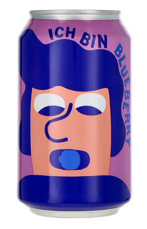 Mikkeller- Ich Bin Blueberry Berliner Weisse 3.7% ABV 330ml Can