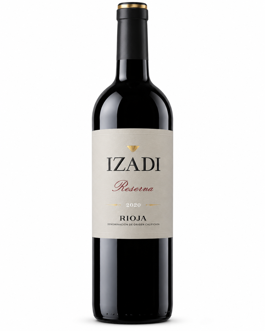 Izadi Reserva 2020 Rioja red wine bottle