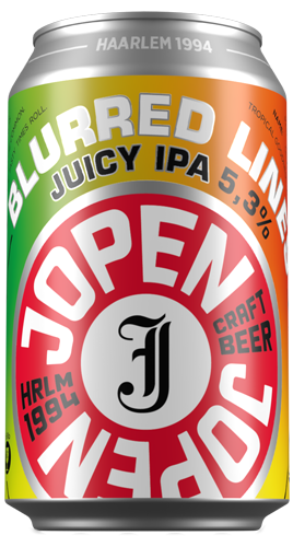 Jopen- Blurred Lines New England IPA 5.3% ABV 330ml Can