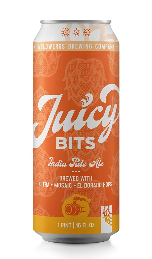 WeldWerks Brewing- Juicy Bits IPA 6.7% ABV 473ml Can