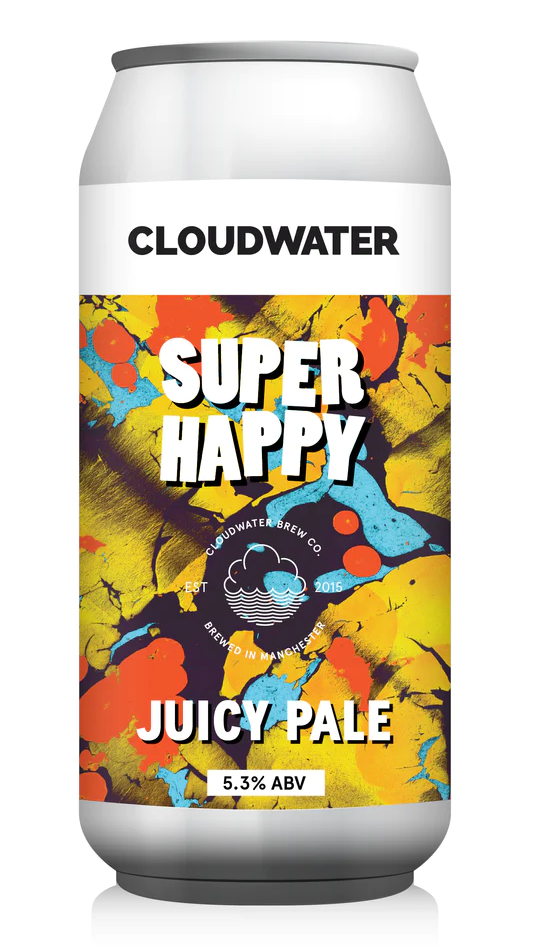 Cloudwater Brew Co.- Super Happy Juicy Pale 5.3% ABV 440ml Can