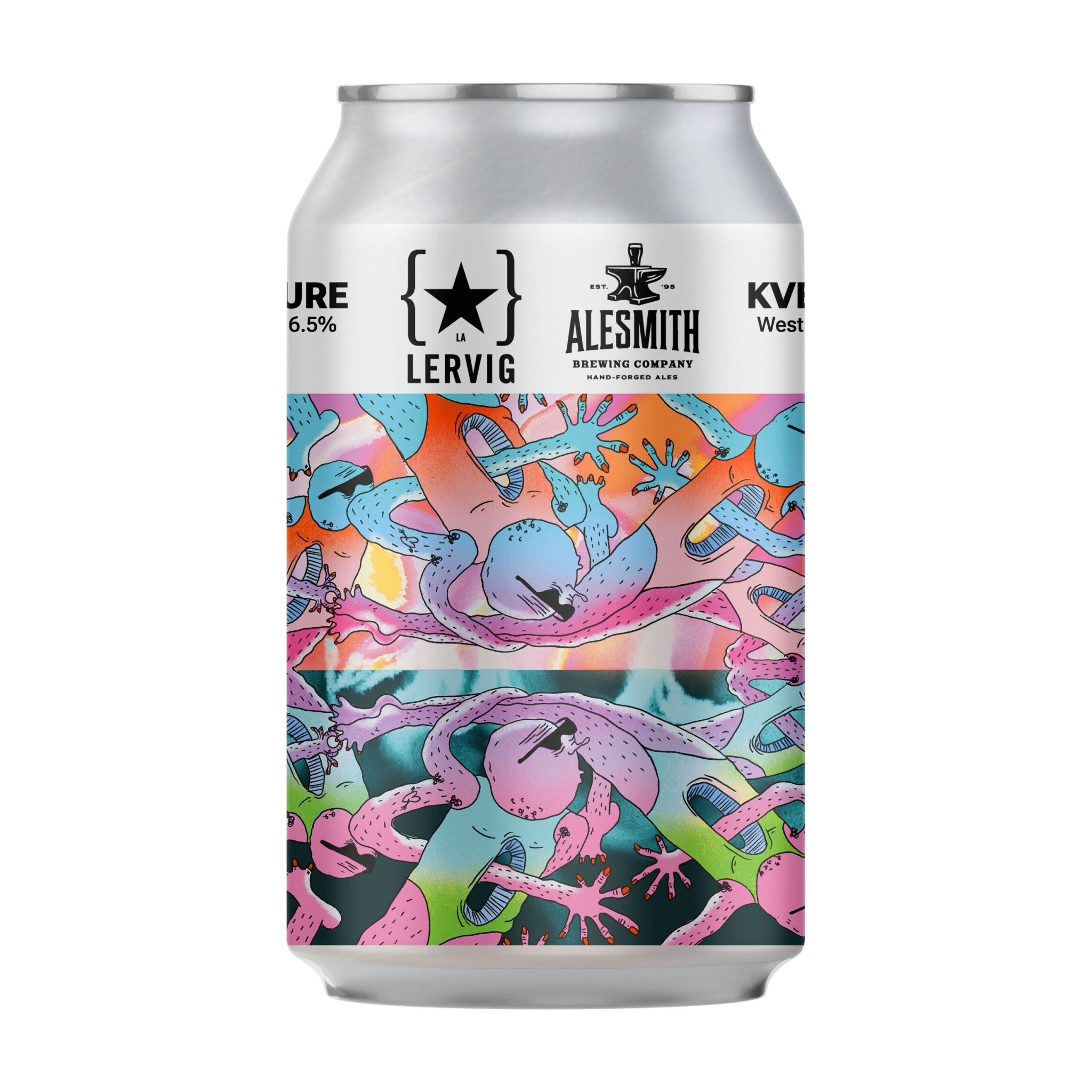 Lervig X Alesmith - Kveik Culture IPA 6.5% ABV 330ml Can - Martins Off Licence