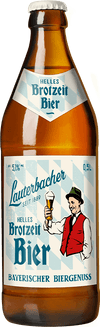 Riegele- Lauterbacher Brotzeit-Bier Helles 5.1% ABV 500ml Bottle