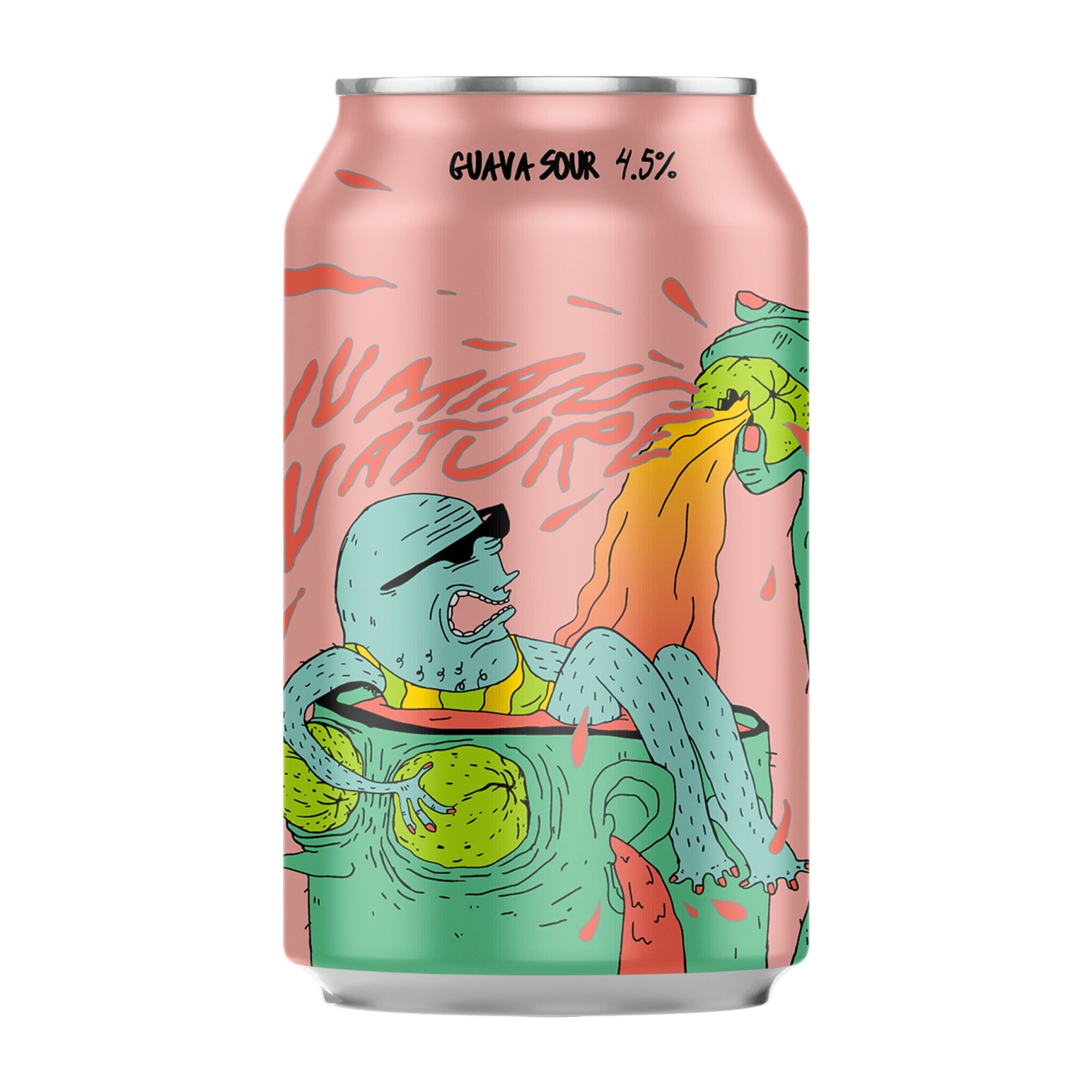 Lervig- Human Nature Guava Sour 4.5% ABV 330ml Can - Martins Off Licence