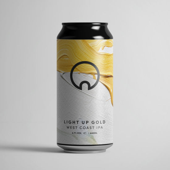 Our Brewery - Light Up Gold West Coast IPA 4.7% ABV 440ml Can