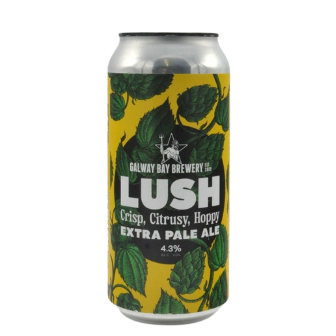 Galway Bay- Lush Extra Pale Ale 4.3% ABV 440ml Can - Martins Off Licence