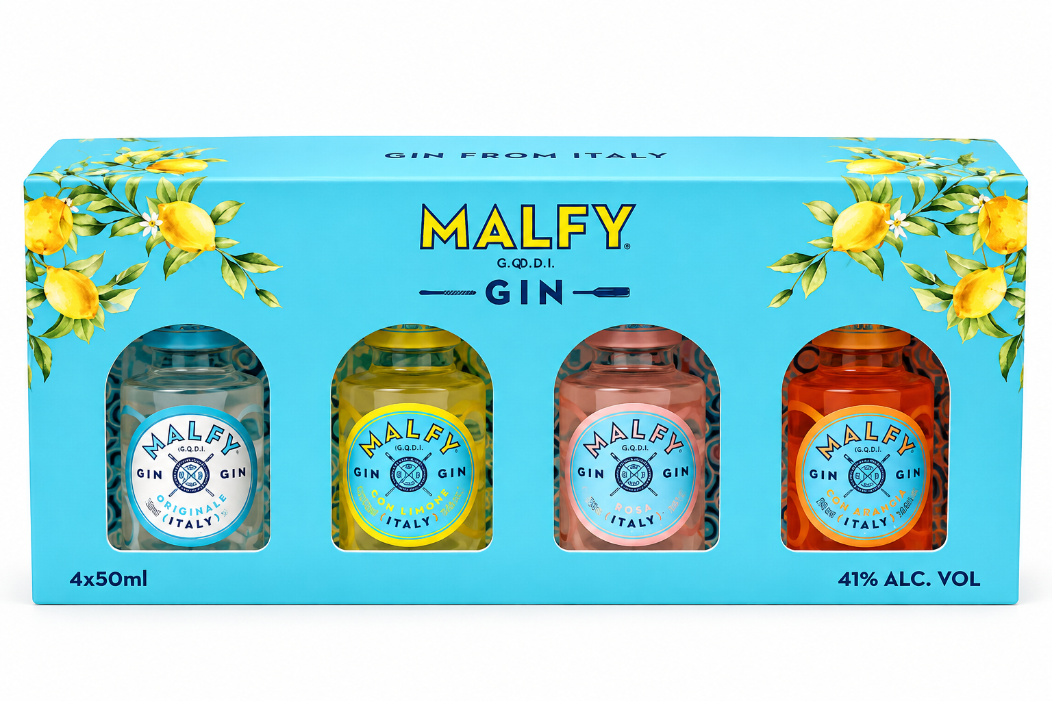 Malfy Gin Miniature Set 4x50ml