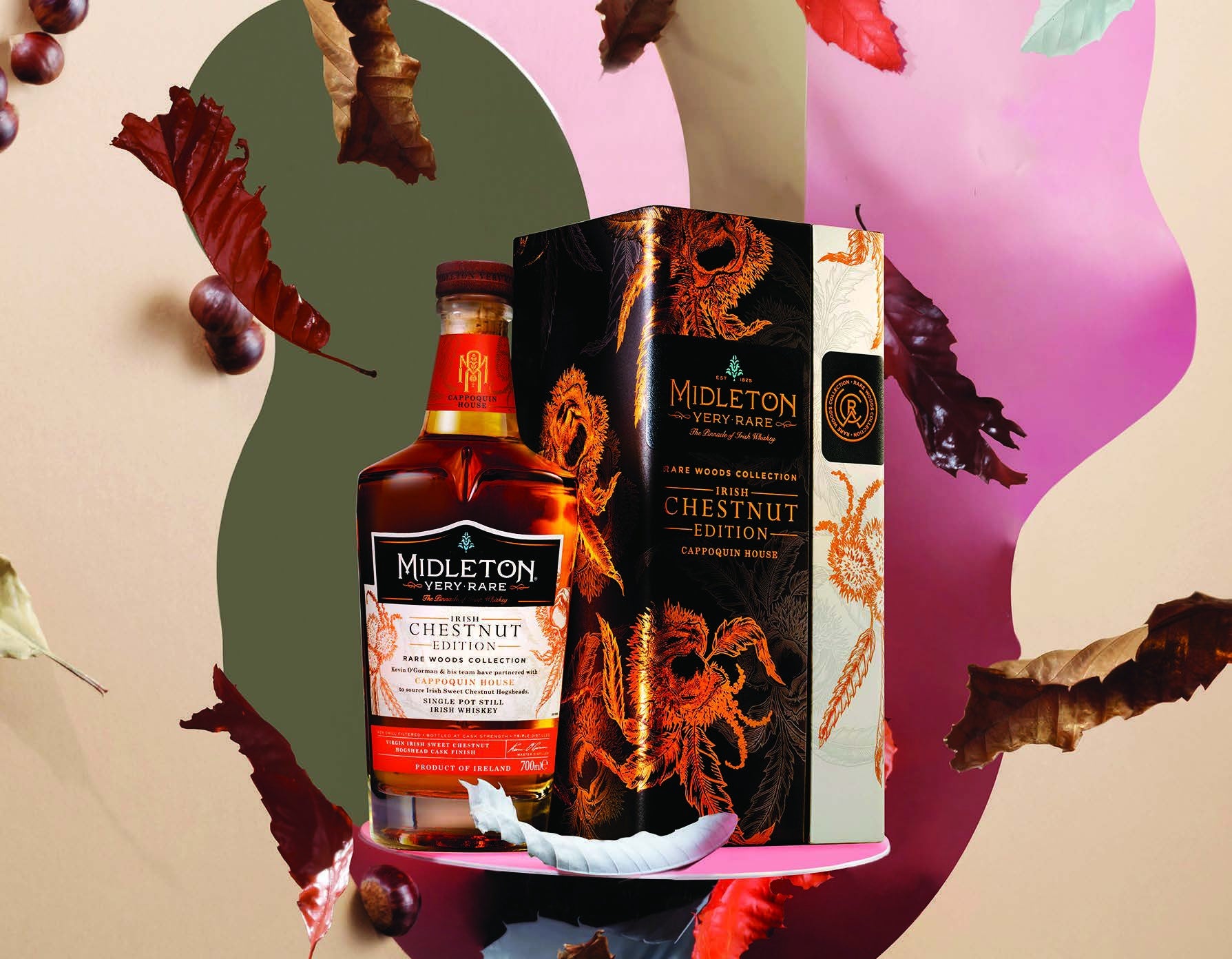 Midleton Very Rare Irish Chestnut Edition Cappoquin House 70cl bottle with presentation box