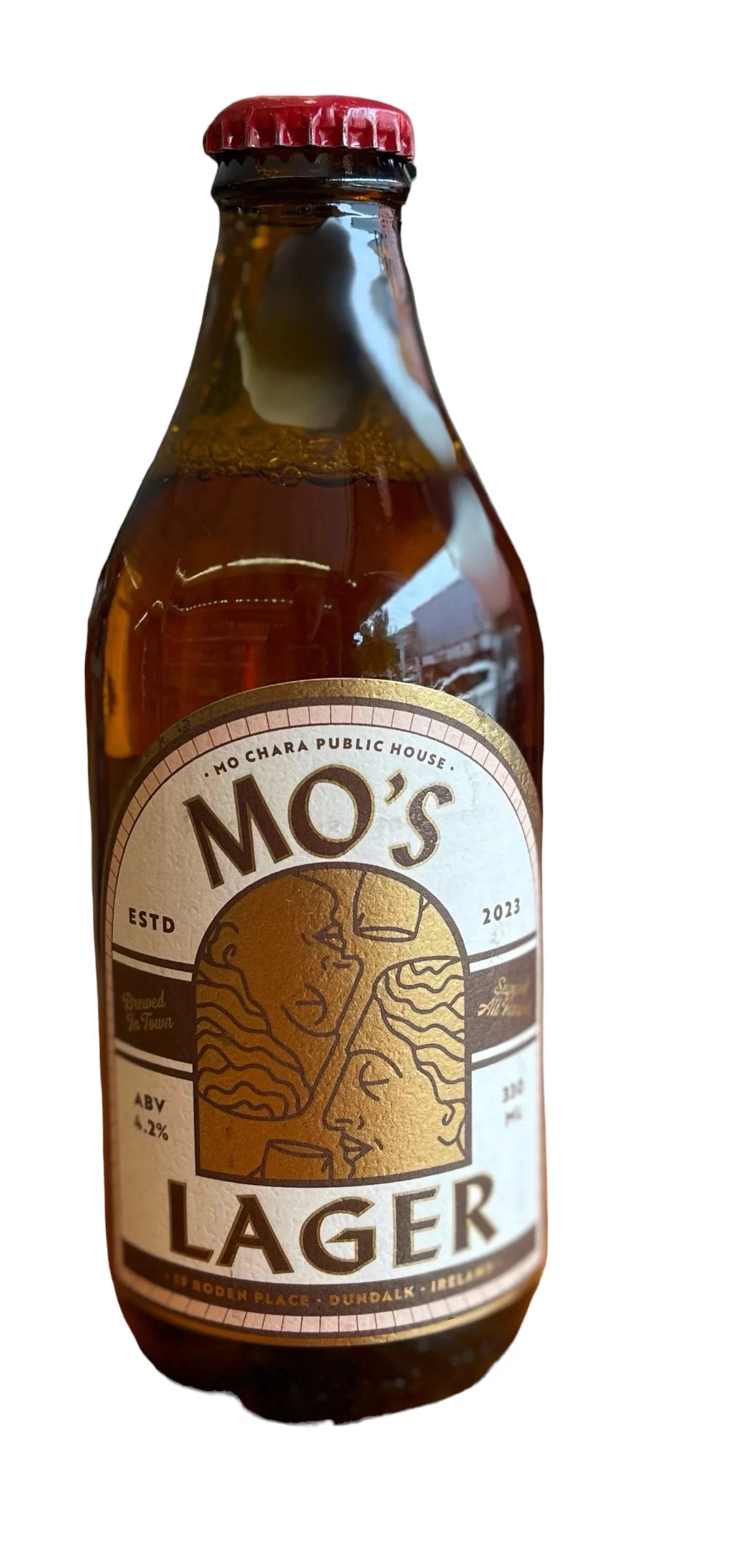 Mos Lager 4.2% ABV - Martins Off Licence