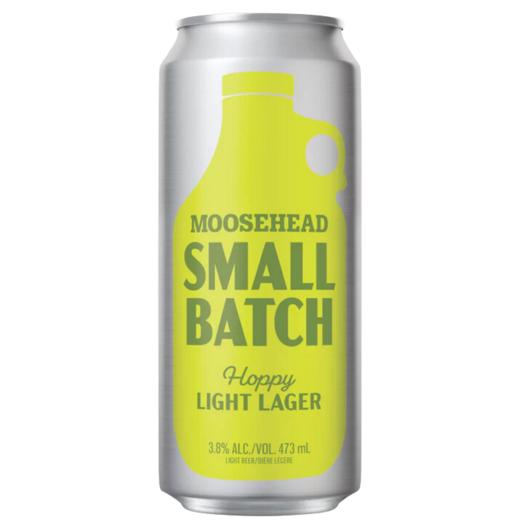 Moosehead- Small Batch Hoppy Light Lager 3.8% ABV 473ml Can