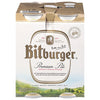 Bitburger- Premium Pils 4.8% ABV 4x 500ml Can Pack