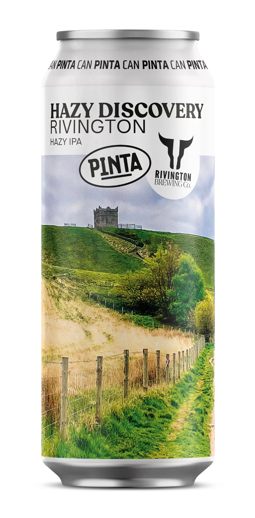 Pinta X Rivington Brewing Co- Hazy Discovery Rivington IPA 6.5% ABV 500ml Can