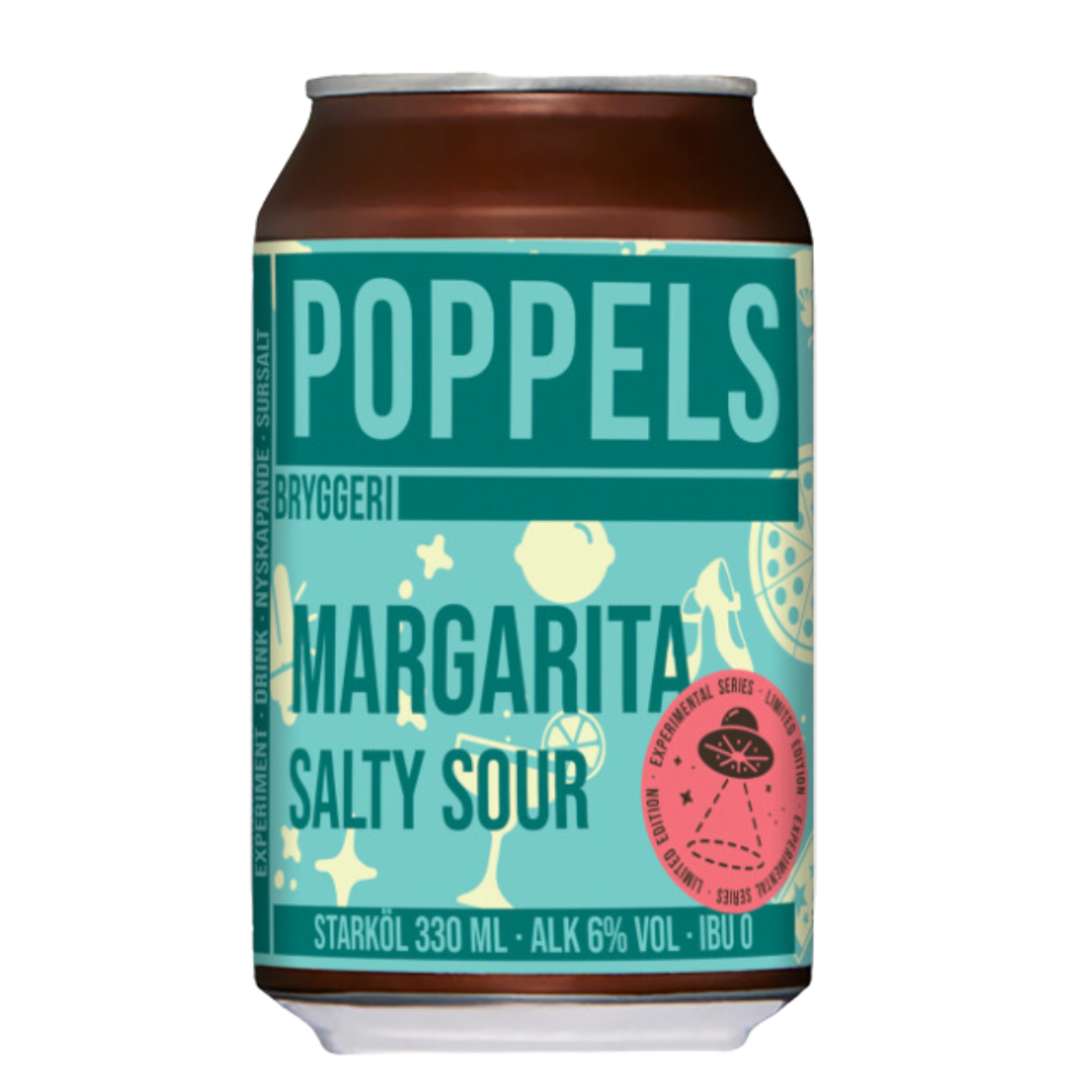 Popples- Margarita Sour 4.5% ABV 330ml Can