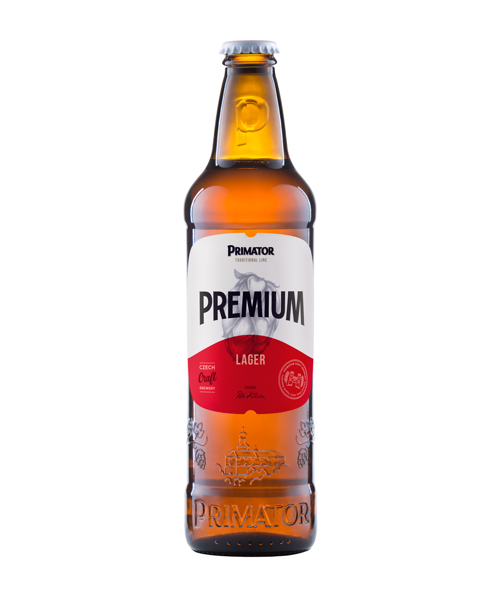 Primátor- Premium Lager 5% ABV 500ml Bottle