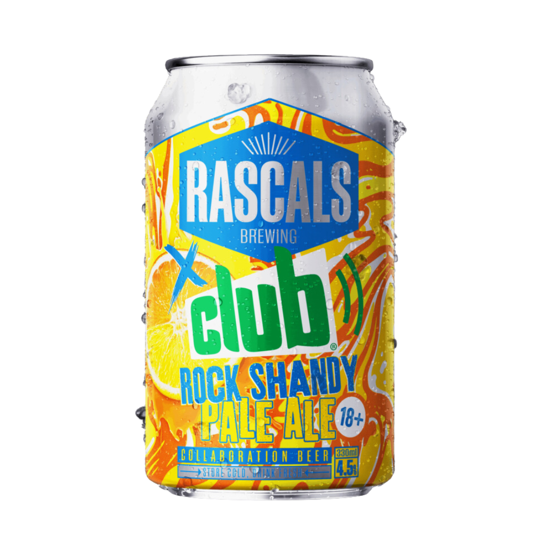 Rascals- Rock Shandy Pale Ale 4.5% ABV 330ml Can