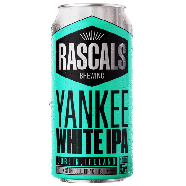 White Rescals Rascals- Yankee White IPA 5% ABV 440ml Can - Martins Off Licence
