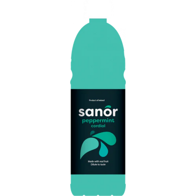 Sanor Pub Cordial Peppermint 1 Litre