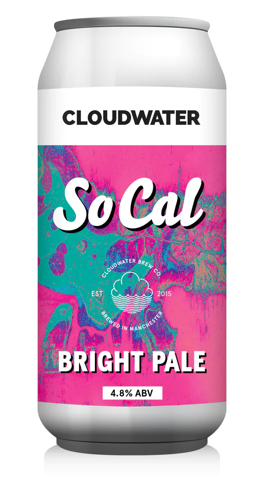 Cloudwater- SoCal Bright Pale 4.8% ABV 440ml Can