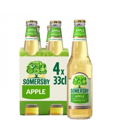 Somersby Apple Cider 4.5% ABV 4 X 330ml Bottle Pack - Martins Off Licence