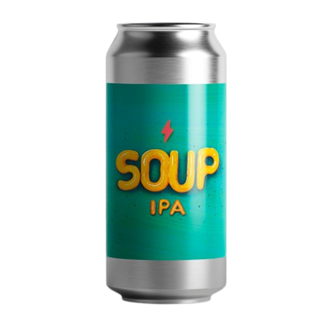Garage Beer Co- Soup NEIPA 6% ABV 440ml Can