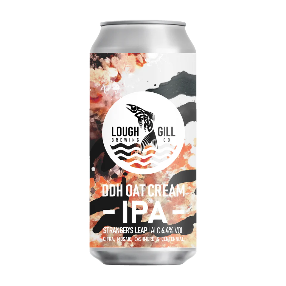 Lough Gill- Stranger's Leaf DDH Oat Cream IPA 6.4% ABV 440ml Can