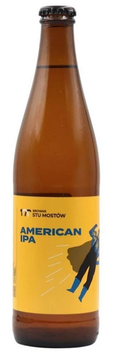 Stu Mostów- American IPA 6.8% ABV 500ml Bottle