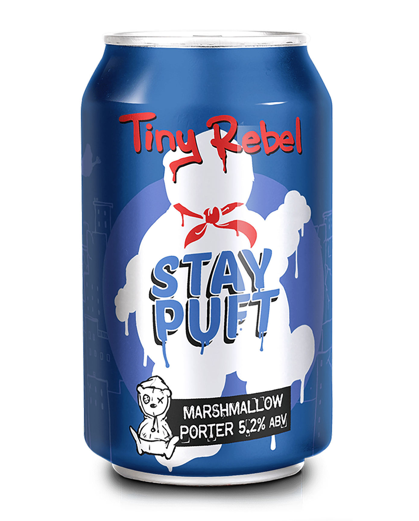 Tiny Rebel- Stay Puft Marshmallow Porter 5.2% ABV 330ml Can
