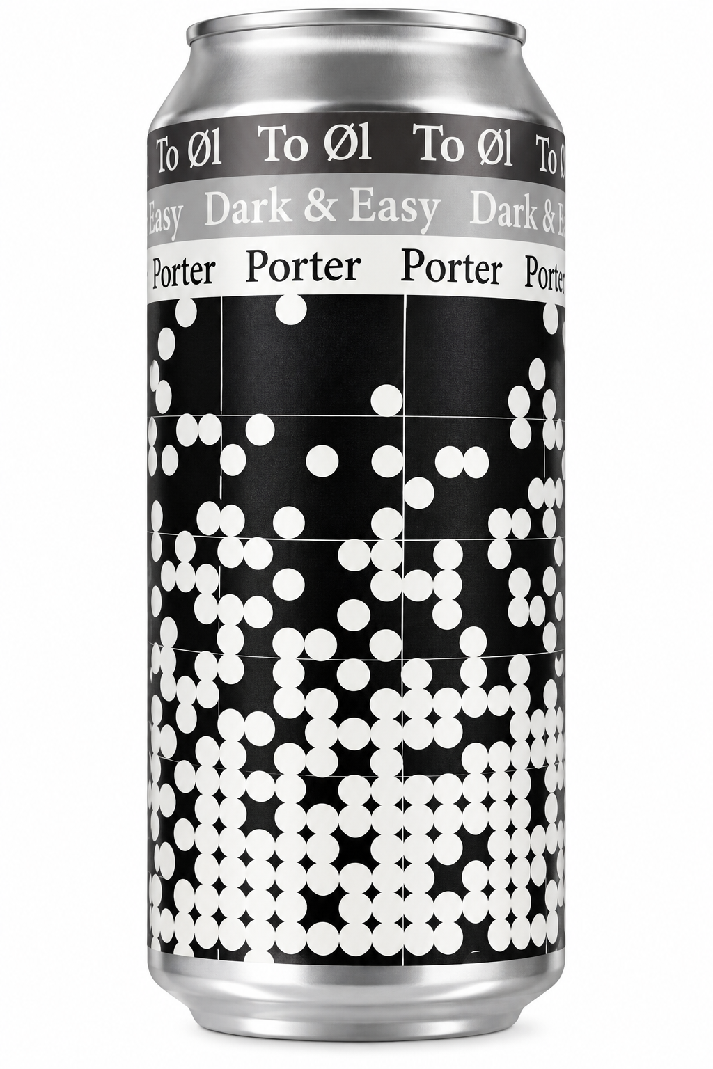 To Øl Dark & Easy Porter 440ml can