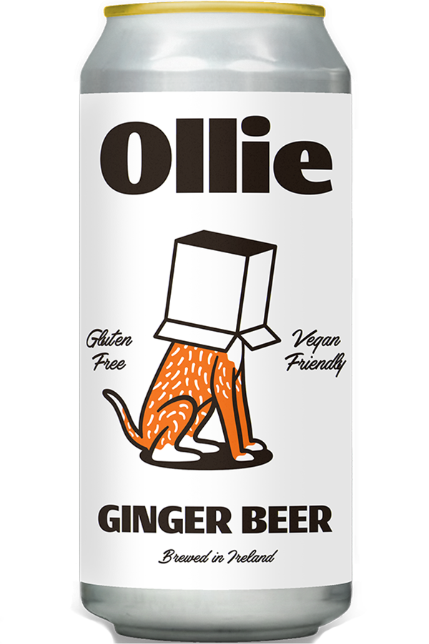 Hopfully Ollie Ginger Beer 4% ABV 440ml Can