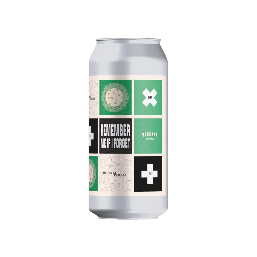 Verdant Brewing X Other Half Brewing- Remember Me If I Forget DIPA 8% ABV 440ml Can