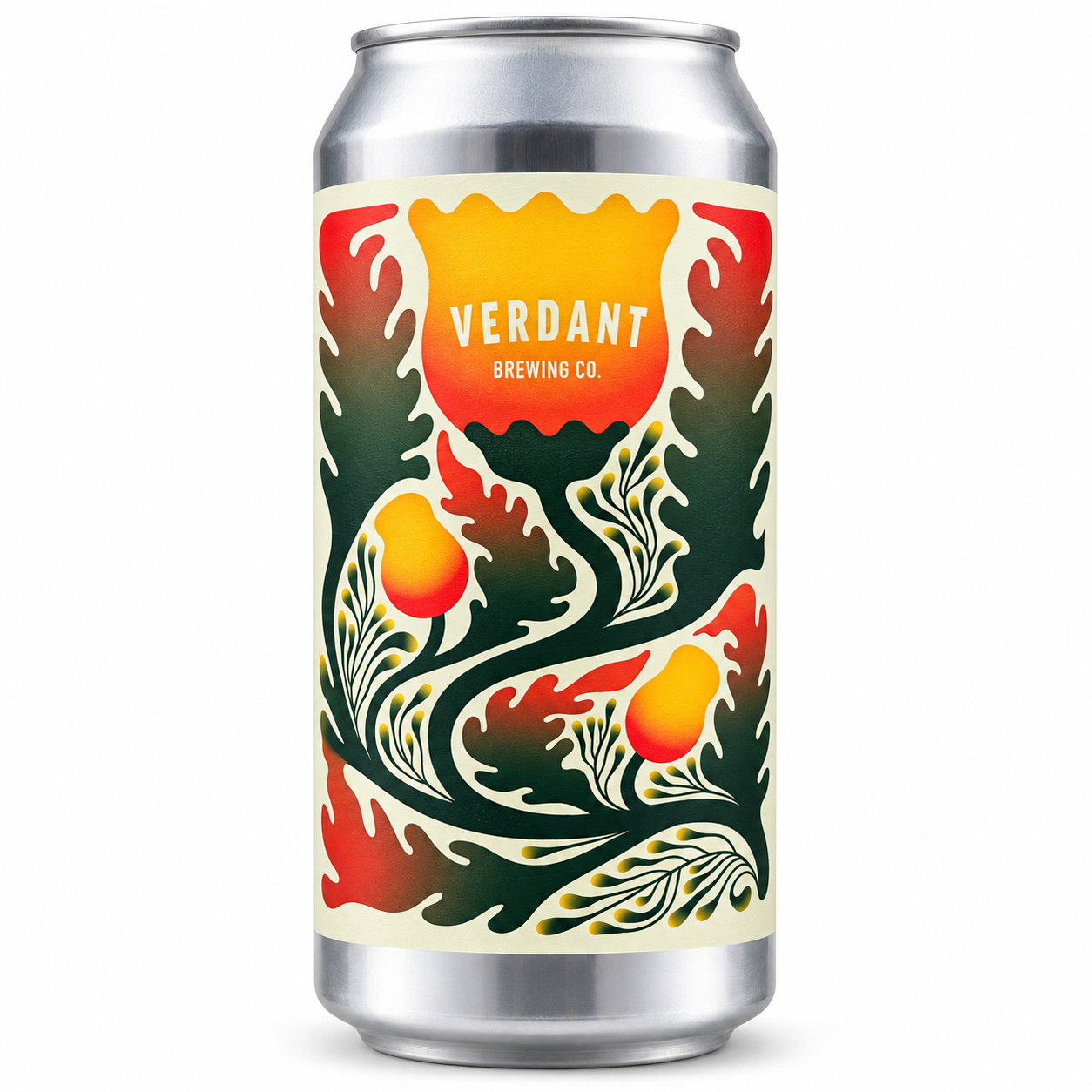 Verdant There Is A Garden Within Me 6.5% IPA 440ml craft beer can on white background