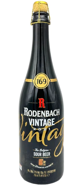 Rodenbach Brewery- Vintage 2021 Sour Flanders Red Ale 7% ABV 750ml Bottle